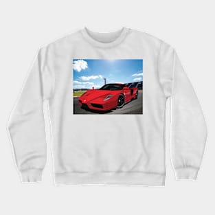 Ferrari Enzo Cartoon Crewneck Sweatshirt